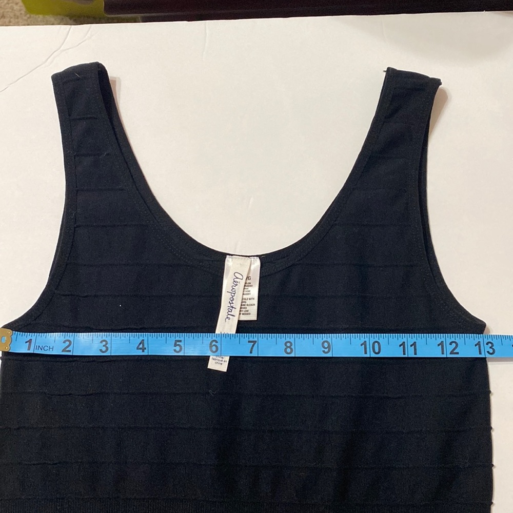 Aeropostale Black Bodycon Mini Dress